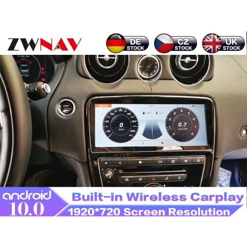 Android 10 8+128GB 8 Core For Jaguar Harman XJL 2010-2018 Car Multimedia Radio Stereo GPS Navigation Player Built-in DSP Carplay