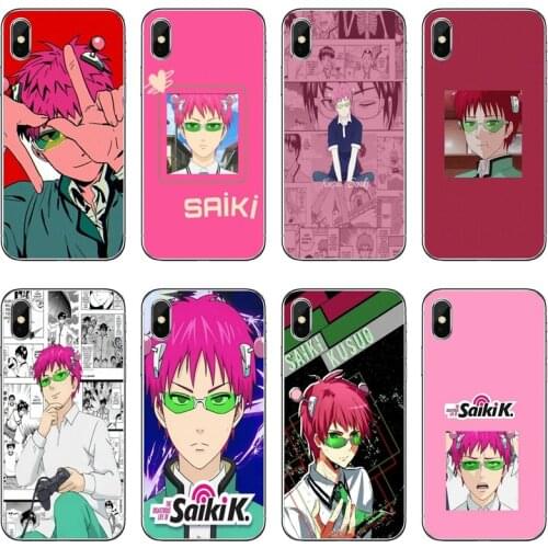Phone Case anime the disastrous life of saiki k For Xiaomi Redmi 9T 9C 9A 7 7A K20 6 6A S2 Redmi Note 9S 9T 9 8 8T 7 6 5A Pro