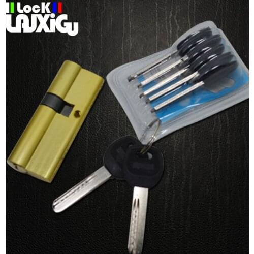 Common standard cylinder door locks, cylinder door locks for entry doors, safety door lock cylinders.outdoor door Key lock.7keys