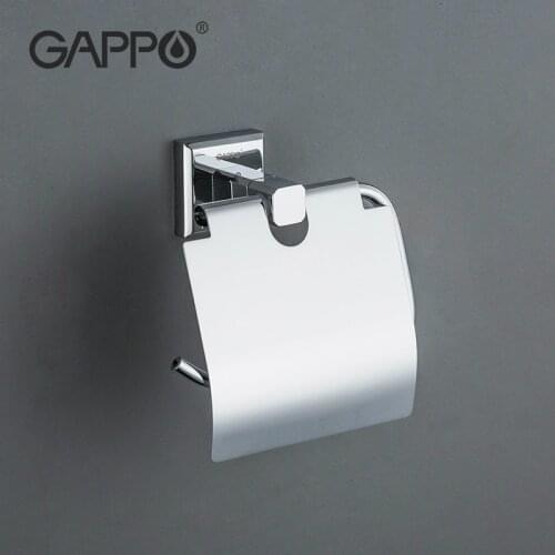 GAPPO Stainless steel Paper Towel Holder Bathroom Accessories Paper Holders Toilet Paper Roll Paper Holder G3803