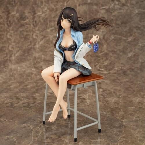 Daiki kougyou My Girl Friend Ran Senpai Illustration by Kina Kazuharu PVC Action Figure Anime Sexy Girl Figure Model Toys Doll