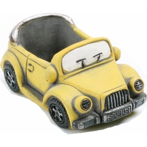 Diy Personality Special Style Concrete Coupe Car Flowerpot Silicone Molds for Clay Pot Mold Cactus Planting Mould