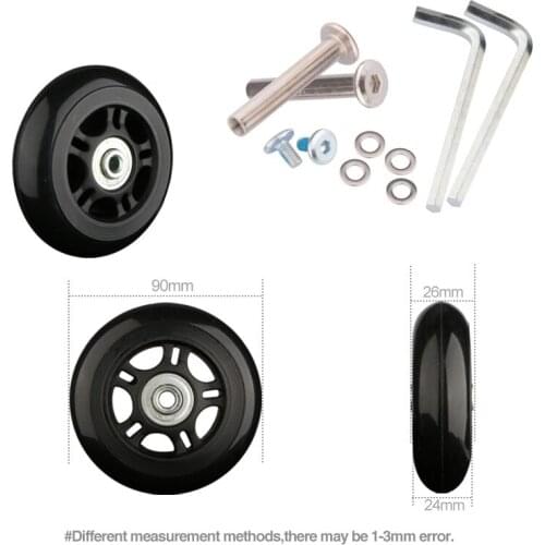 Luggage wheels, airplane suitcase, password box, universal wheels, mute wheels, universal accessories 20 inch 28 inch
