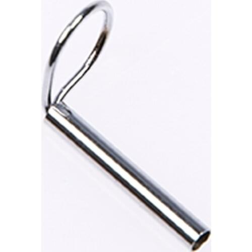 Fishing Rod Guide Tip Repair Kit Set DIY Eye Rings Stainless Steel Fishing Top Rings Rod Pole Repair Kit Line Guides Eyes Sets