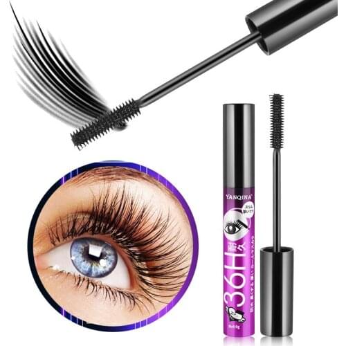 Natural Makeup Black Mascara Waterproof Eyelash Makeup Extension Lasting Curly Thicken Lengthen Eyelash Cosmetics