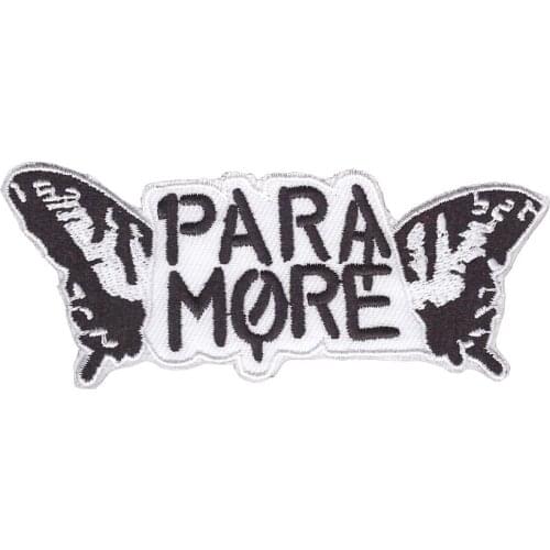 2031 New Paramore Sew Iron On Patch Rock Band Heavy Metal Embroidered