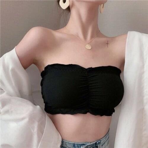 New Sexy Strapless Bra Womens Seamless Lace Bras Fashion Push Up Bralette Female Wedding Party Lingerie Comfort Underwear