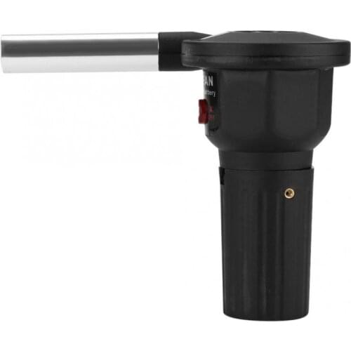 Portable Battery Powered BBQ Fan Air Blower for Outdoor Camping Picnic Charcoal Grill Barbecue Grill Accessories