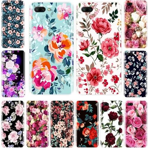 For Huawei Honor 10 9 8 7 Lite Case Silicone Colorful Flowers Soft Cover For Huawei 8X MAX 7S 7X 7A 7C Pro Phone Case