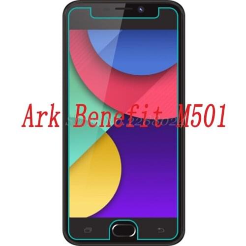Smartphone 9H Tempered Glass for Ark Benefit M501 GLASS Explosion-proof Protective Film Screen Protector cover phone