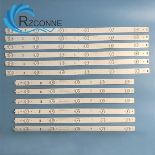 990mm LED Backlight strip For AOC 50" TV LD50V02S LB-PF3528-GJD2P5C506X11 R L H B TPT500J1-HVN07 50PFF5655/T3 T5002S