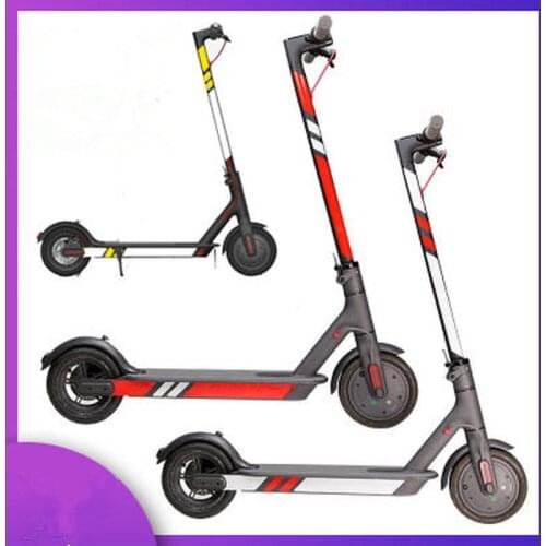 Reflective Stickers For Xiaomi Mijia M365 Reflect Light Tags Decals Night Safety Warning Electric Scooter Skateboard Accessories