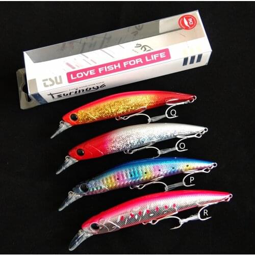 TSURINOYA DW77 Sinking Minnow Fishing Lure 110mm 22g Artificial Saltwater Hard Bait for Trout Pike Sea Bass Fishing Tackle