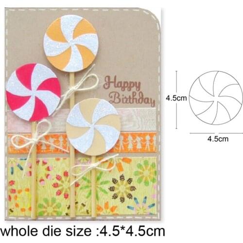 Windmill handmade Metal Cutting Dies Crafts Stencils For Paper card Scrapbooking making Embossing Dies Cuts