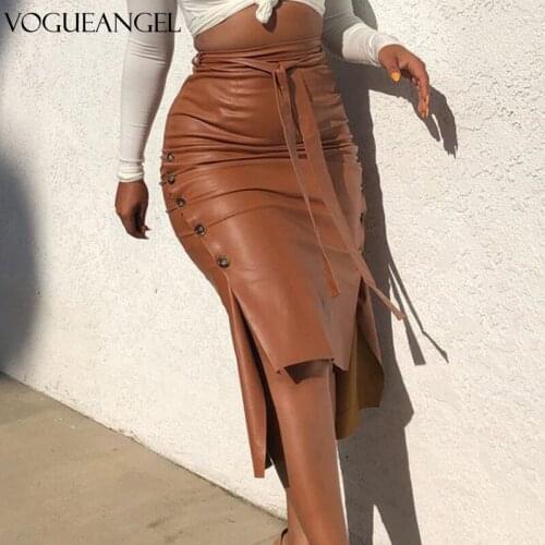VOGUEANGEL Midi Pencil Skirts