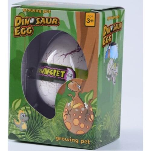 1PCs Novelty Funny Water Expansion Hatching Dinosaur Animal Egg for Kids Children Gifts Dinosaur Egg Biology Educational Toys