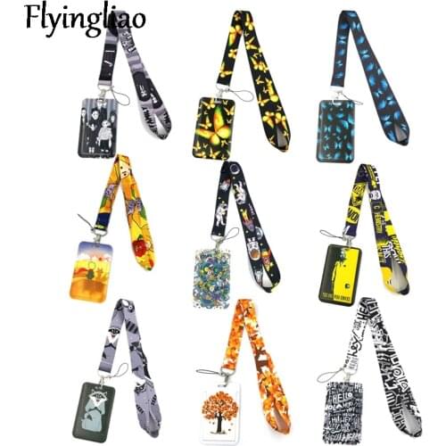 Key lanyard Car KeyChain ID Card Pass Gym Mobile Phone Badge Kids Key Ring Holder Jewelry Decorations Key Chain for Gifts