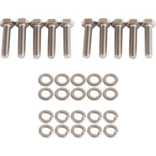 For FORD 6.8 LITER V10 STAINLESS EXHAUST MANIFOLD BOLTS *FITS ANY V10