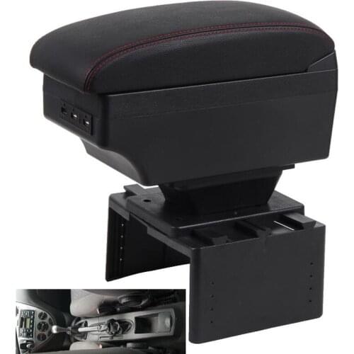 For Ford Focus mk1 Armrest Universal Car Central Armrest Storage Box modification accessories
