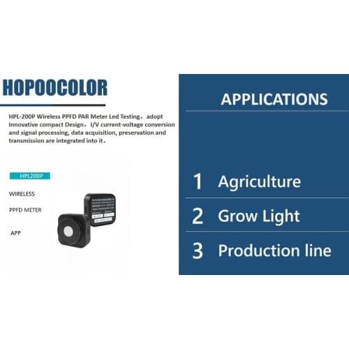 Hopoocolor Portable Par Meter PPFD Meter