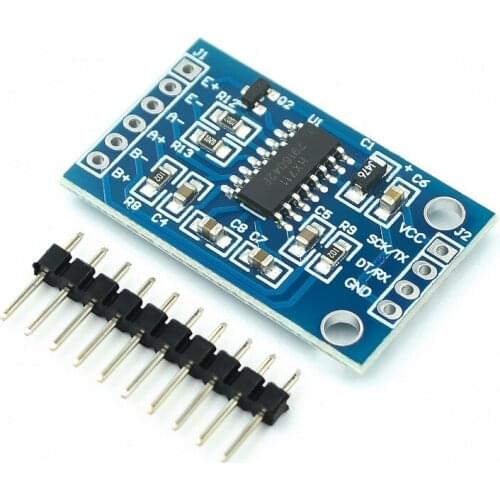 HX711 AD serial module microcontroller electronic scale weighing sensor 24-bit precision pressure sensor