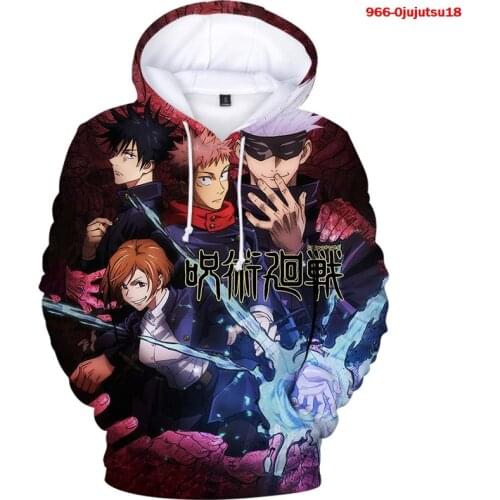 Jujutsu Kaisen Hoodie Adults and children Sweatshirt Jujutsu Kaisen Cosplay Itadori Yuji/Fushiguro Megumi/Kugisaki Nobara Hoodie