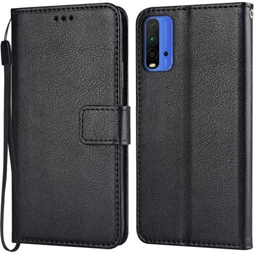 Flip Leather Case for Xiaomi Redmi 9T Case Vintage Wallet Phone Case for Xiaomi Redmi 9T Funda on Redmi 9T Cover