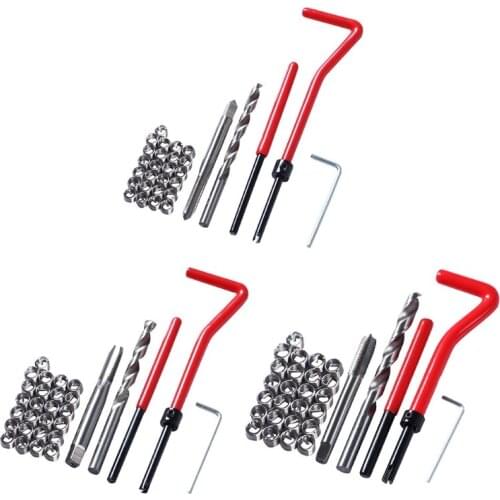 30 Pieces Hand Tool Set Ideal for Restoring Damaged Threads Stripped Internal Threads Simple Operation High Hardness N0PA