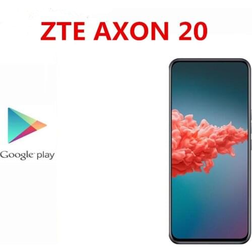 Original ZTE Axon 20 5G Mobile Phone 64.0MP+8.0MP+2.0MP+2.0MP+32.0MP 6.92" 90HZ 2160X180 Snapdragon 765g 8GB RAM 256GB ROM