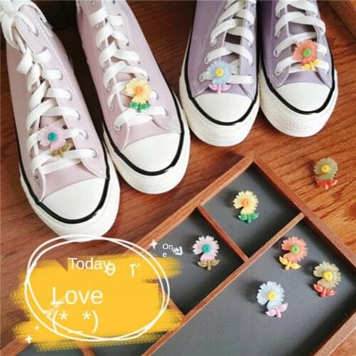 1pcs Plant Flower Shoes Charms Single Sale Cute Cartoon Fruit Pvc Decorations Decor Buckles Accessories Fit For Croc Kids Gift