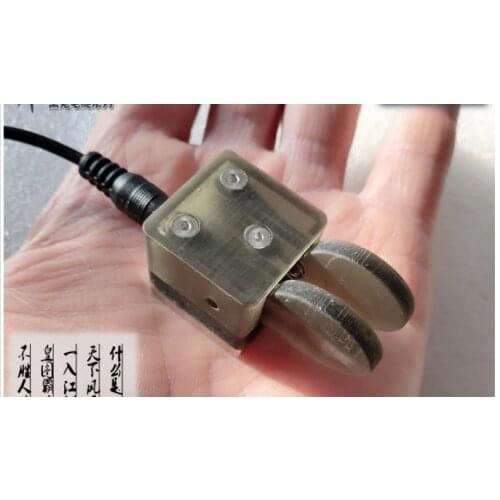 QU-2020 Mini Rabbit Double Propeller Automatic Key / Magnetic Absorption / Shortwave Radio CW Electric Key Morse