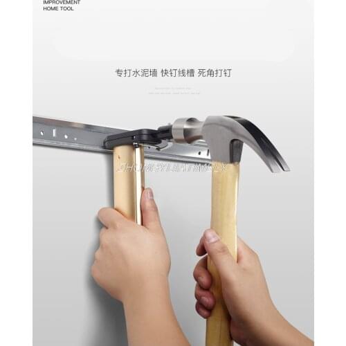 Manual nailing machine, steel nail equipment,woodworking concrete wall nailing,wall nail special tool