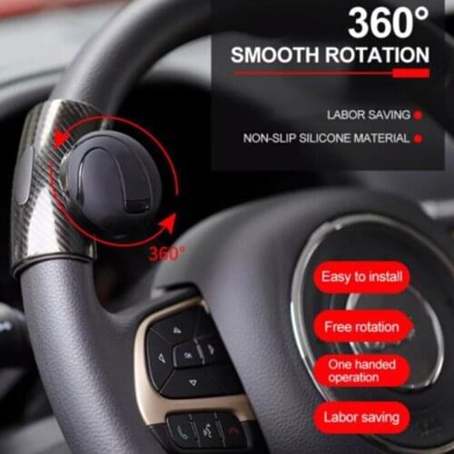 Stuurknop Bal Auto Stuur Booster Silicon Stuurbekrachtiging Handvat Bal Booster Versterker AutoDraaiknop steering wheel control