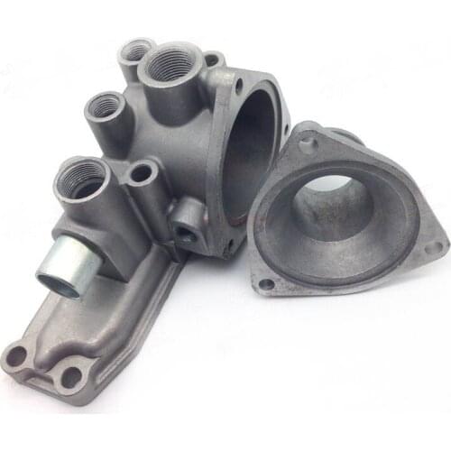 For HITACHI ZX200 6BD1 Thermostat assembly Engine thermostat base excavator accessories