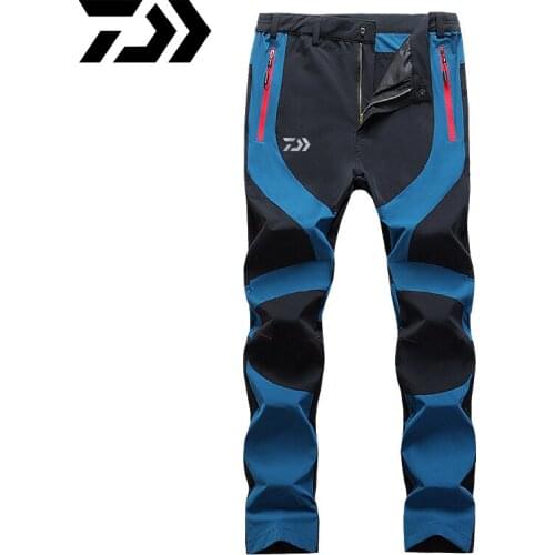 2019 New Daiwa Men Autumn Outdoor Pants Windproof Camping Waterproof Hiking Pants Camping Trekking Fishing Trousers Clothes