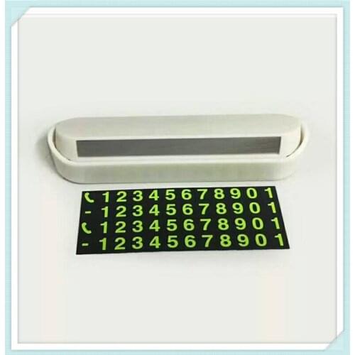 Universal Car Temporary Parking Card Night Phone Number for Ford Freestyle Fairlane Equator Expedition EcoSport Kuga F-Series