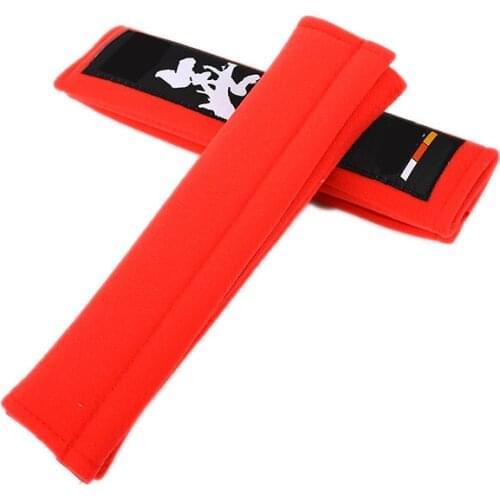 2PCS Racing JDM Universal Cotton Car Seat Pads 1Pair MUG BRD RALLI SPOO
