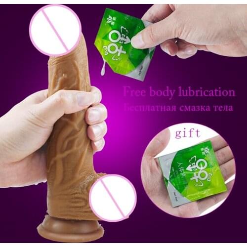 Vaginal Massage Dilator Plug Homosexual Adult Penis Sex Toys Pseudopenis Realistic False Penis Female Masturbation Anal Plug