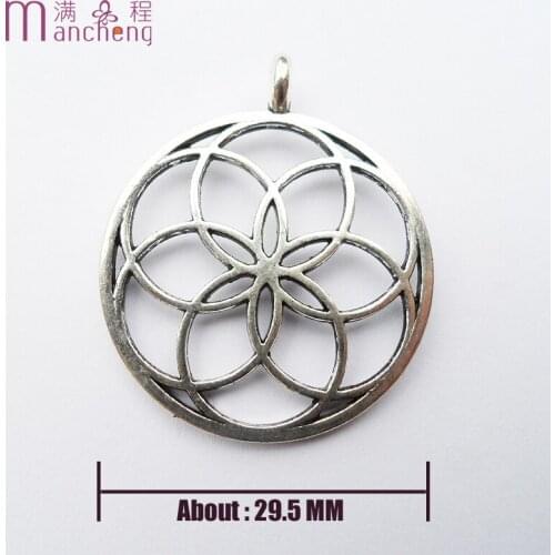 10PCS/sets Elthnic Delicate Ancient zinc alloy Slide Rose pendant charm Beauty Statement Rose Flower charm pendant