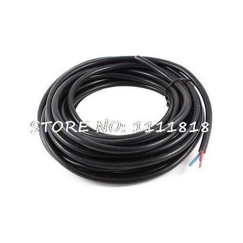 15/2 AWG Wire Copper Core Flexible PVC Insulated RVV Cable 31.8 Feet