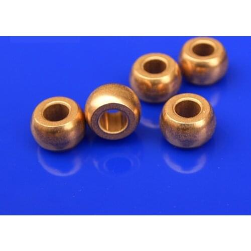 4*11*7mm iron Copper base powder metallurgical parts Powder Metallurgy oil bushing porous bearing Sintered copper sleeve