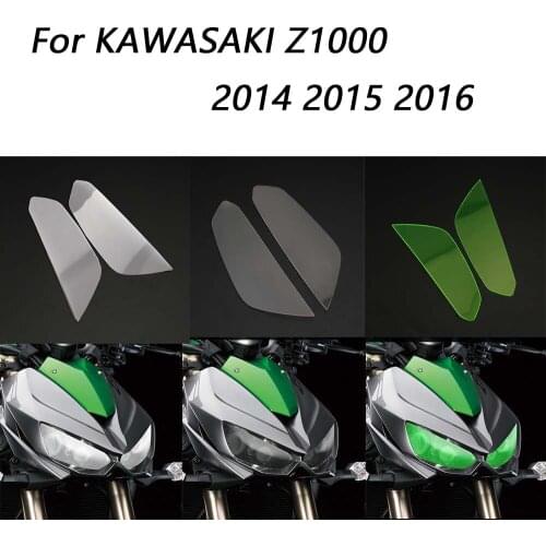 For KAWASAKI Z1000 2014 2015 2016 Motorcycle Accessories ABS Headlight Screen Protection Cover Headlight Guard