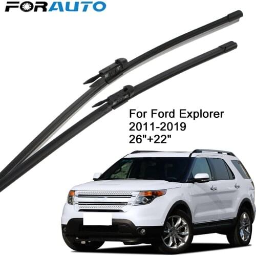 Car Accessories Windshield Windscreen Wiper Blades Front Window Wiper 26"+22" For Ford Explorer 2011-2019