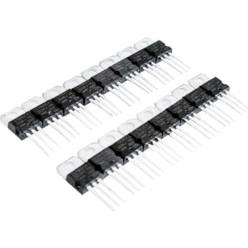 Free shiping 2PCS/EAHC ALL 8value 8pcs* 2pc/each=16PCS 7805 7809 7812 7815 7905 7912 7915 LM317 to-220 transistor kit