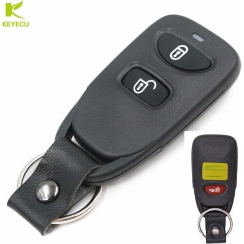 KEYECU Replacement Transmitter Keyless Entry Remote Key Fob 433MHz 2+1 Button for Kia Sorento 2011-2014, Rio 2006-2011