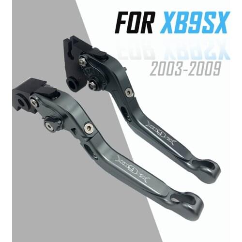 For Buell XB9 all models XB9SX 2003-2009 Motorcycle Accessories CNC Aluminum Alloy Folding Extendable Brake Clutch Levers