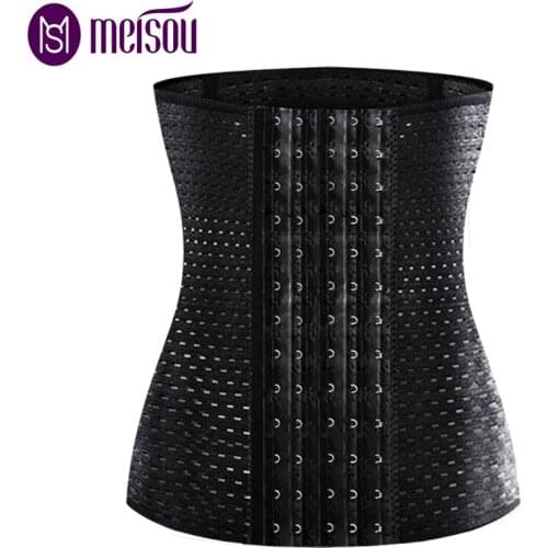 Meisou Waist trainer Shapers Corset Slimming Belt Shaper Women Body Shaper Slimming Modeling Strap Belt Slimming Sexy Corselet