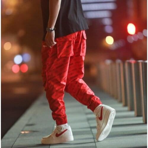Summer loose personality fashion casual pants mens feet trousers pantalones hombre cargo harem pants for men pantalon homme