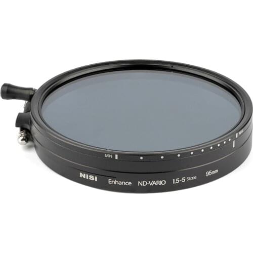 NISI ND-VARIO 1.5-5 Stops Enhanced 95 110 114 mm Camera Lens Filter For Video Photography 95mm 110mm 114mm 1.5-5 Stops Filter