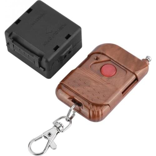 SOONHUA 12V Wireless Remote Control Receiver Relay Switch Single Channel For Light Access Remote Controls 433MHz